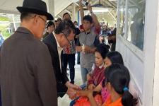 Ketua Umum PGI Kunjungi Korban Tanah Longsor di Tana Toraja