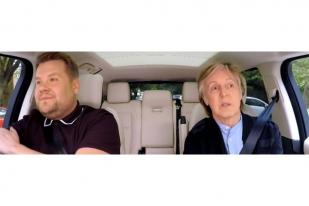 Paul McCartney Sebabkan James Corden Menangis di Carpool Karaoke