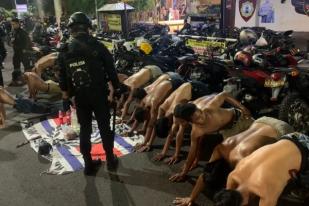 Polri Amankan 19 Orang Geng Motor di Semarang