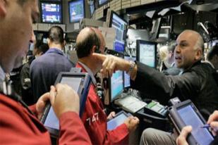 Wall Street Turun Akibat Data Lemah dan Prospek JPMorgan
