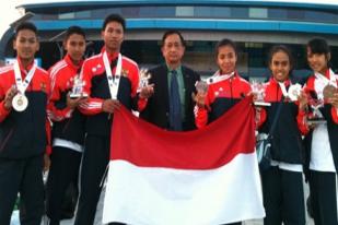 Indonesia Raih Dua Perak Karate di Dubai