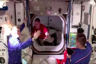 Empat Astronot Bergabung di Stasiun Luar Angkasa Internasional
