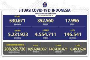 COVID-19 di Indonesia, Kasus Baru: 34.428
