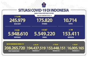 COVID-19 Indonesia, Kasus Baru: 9.528