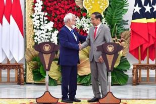 PM Timor Leste Bertemu Presiden Jokowi, Bahas Penyelesaian Perundingan