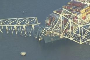 Jembatan Baltimore Runtuh Ditabrak Kapal Kontainer: Apa Yang Diketahui?