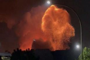 Terdeteksi Masih Ada Titik Api di Lokasi Ledakan Gudang Amunisi di Bogor
