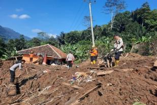 Pencarian Korban Hilang Tanah Longsor Bandung Barat Dihentikan