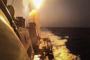 Serangan AS Hancurkan Rudal Anti Kapal di Wilayah Houthi di Yaman
