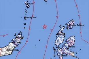 Gempa Bumi Berkekuatan 5,0 Guncang Manado, Sulawesi Utara