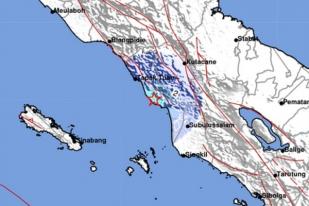 Gempa Bumi Berkekuatan 4,2 Guncang Kabupaten Aceh Selatan