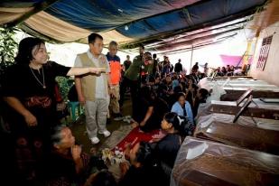Tanah Longsor di Tana Toraja, Pencarian Korban Dihentikan, BNPB Kunjungi Korban