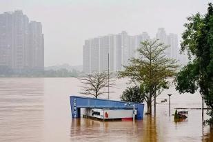 China Keluarkan Peringatan Hujan Badai Tingkat tertinggi untuk Guangdong