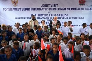 Indonesia Bantu Renovasi Gedung Sekolah Papua Nugini