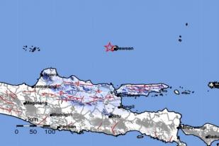 Gempa Bumi Berkekuatan 4,9 Guncang Pulau Bawean, Gresik
