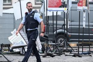 Polisi Jerman Tewas Ditikam pada Demonstrasi Anti Islam di Kota Mannheim