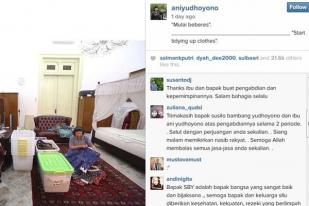Lewat Instagram, Ani Yudhoyono Unggah Foto Mulai Berkemas