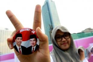 Pendukung Jokowi-JK di Sumenep Pawai Obor