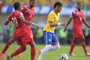 Jelang Piala Dunia, Brasil Sikat Panama