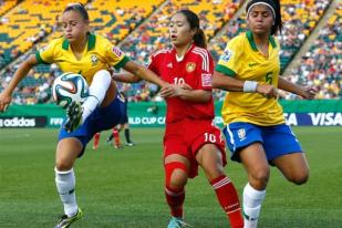 Piala Dunia Putri U-20: Tiongkok Tahan Brasil