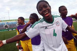 Gelandang Putri Nigeria Persembahkan Kemenangan Bagi Allah