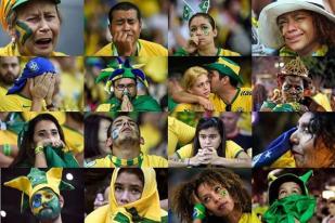 Brasil Berduka Dikalahkan Jerman, Rakyat Berusaha Tabah