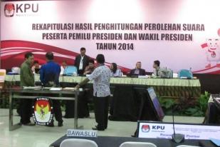 KPU Tetap Lanjutkan Rekapitulasi Tanpa Saksi Prabowo-Hatta
