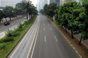 Jakarta Tampak Lenggang Menjelang Lebaran
