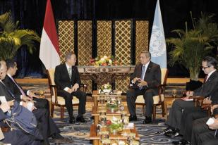 SBY-Ban Ki-moon Lakukan Pertemuan Bilateral di Bali