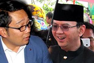 Wagub DKI dan Wali Kota Bandung Diskusi RUU Pilkada