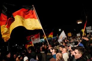 Demonstrasi Besar Anti Islamisasi di Jerman, Tapi Jumlah Anti PEGIDA Lebih Banyak