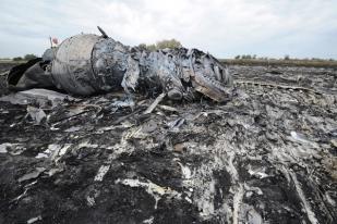 Sebagian Puing Pesawat MH17 Masih di Ukraina