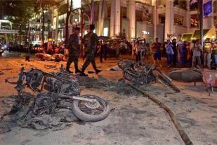Dua Bom Meledak di Pusat Wisata Bangkok, 15 Meninggal