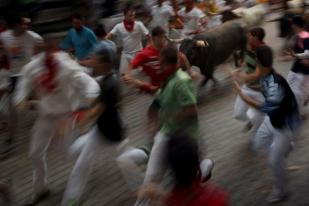 Empat Orang Terbunuh di Festival Lari Banteng Spanyol