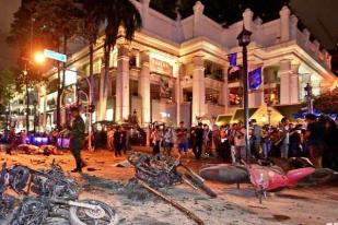 Tersangka Pelaku Bom Bangkok Tertangkap Kamera