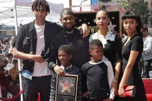 Usher Dianugerahi Bintang Hollywood Walk of Fame