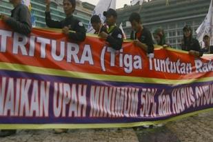 Buruh Berencana Lumpuhkan DKI Jakarta Pekan Depan