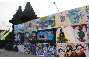 Pameran Mural di World Culture Forum  