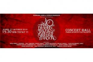 Sawung Jabo dan Sirkus Barock Gelar Konser 40 Tahun Proses Kreatif
