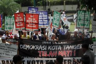 Tolak Keputusan KPUD Kota Tangerang
