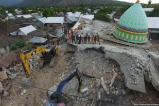 Permukaan Tanah Pulau Lombok Terangkat 25 cm Akibat Gempa