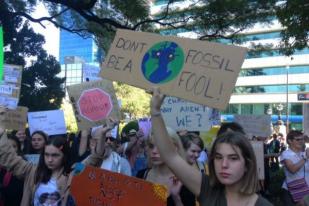 Ribuan Murid Sekolah di Australia Kembali Unjuk Rasa Perubahan Iklim