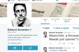 ​Twit Pertama Snowden: Anda Dapat Mendengar Saya Sekarang