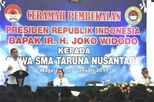 Presiden Jokowi Imbau Para Siswa Sebarkan Virus Kebaikan