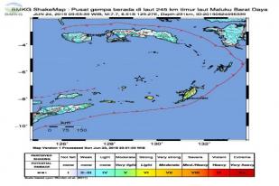 Gempa Bumi Tektonik M 7,7 di Maluku Tenggara Barat, Tak Berpotensi Tsunami