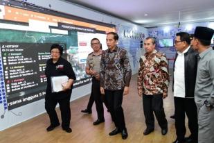 Presiden Tinjau Posko Penanganan Karhutla Riau