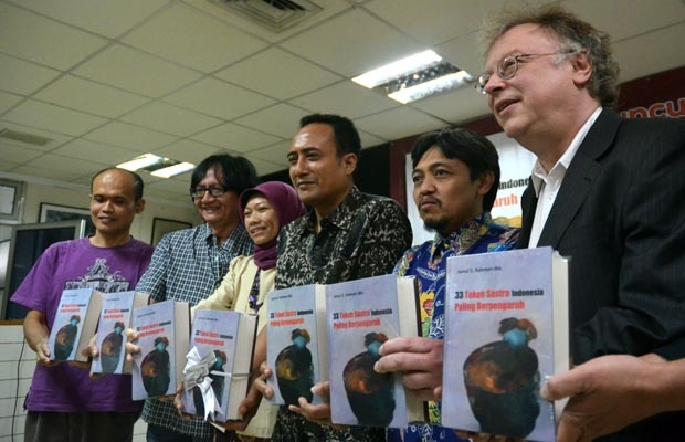 Peluncuran Buku  33 Tokoh Sastra Indonesia Paling Berpengaruh 