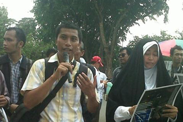 SOBAT KBB Gelar Aksi Damai Menolak Rencana Pemberian Penghargaan pada SBY