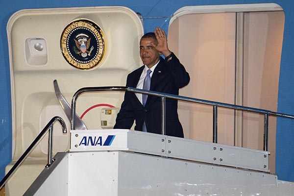 Obama Mendarat di Jepang, Awali Lawatan Asia