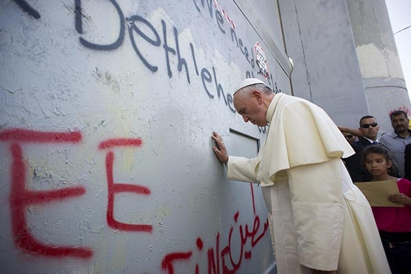 Paus ke Tanah Suci Dukung  Kemerdekaan Palestina